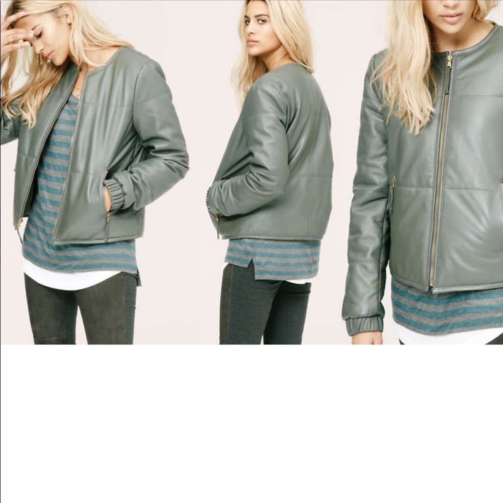 Lou & Grey Leather Jacket